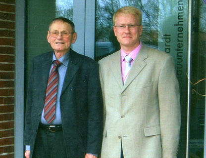 Die Geschäftsführer Karl-Heinz und Ulf Bernhardt